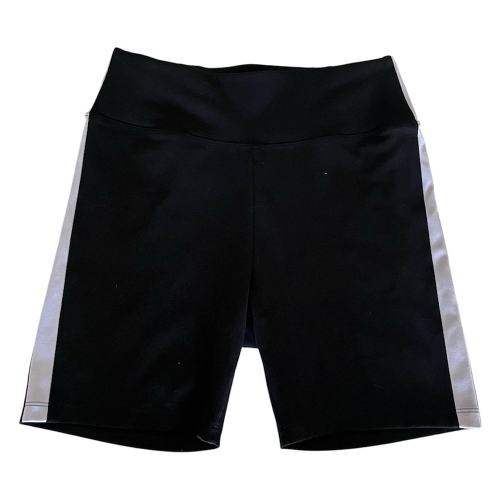 PINK Victoria's Secret Black and white Bike Shorts